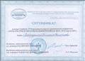 Сертификат участника 4 Всероссийской научно-практической конференции  ОТСМ-РТВ-ТРИЗ в Образовательном процессе ДОО